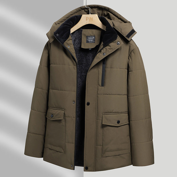 Chaqueta acolchada para hombre de tacto cálido - Roedan
