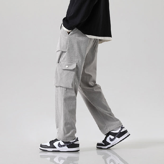 Pantalones cargo de pana para hombre - Erlend