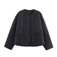 Chaqueta acolchada con patrón de lazos - Maeren