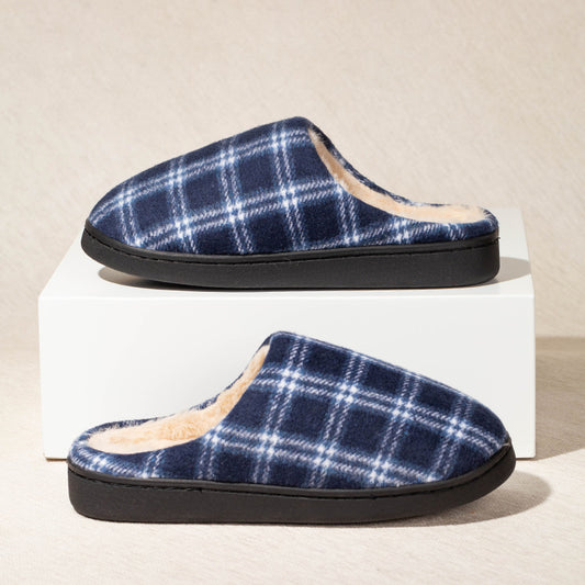 Pantuflas para hombre efecto franela suave - Jorren