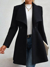 Abrigo largo y elegante para mujer - Evarine