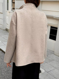Chaqueta de lana suave para mujer - Enore