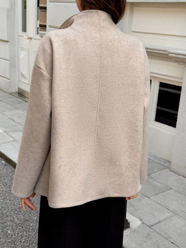 Chaqueta de lana suave para mujer - Enore