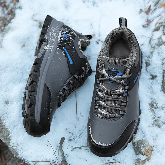 Botas de senderismo para hombre con suela de traccion y forro termico - Roland