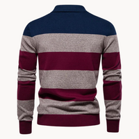 Jersey de tejido para hombre cuello polo - Hjalmar