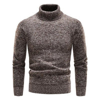 Suéter para hombre cuello alto efecto tejido - Raiden
