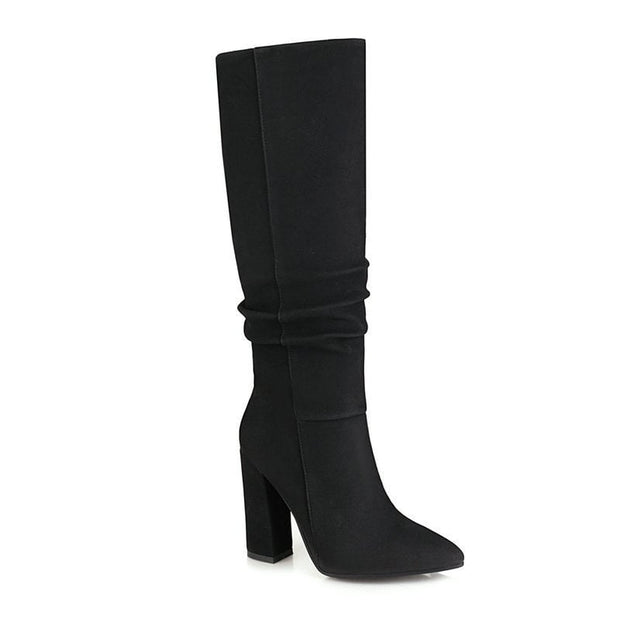 Botas altas para mujer tacón grueso - Torhild