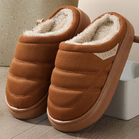 Unisex zapatillas de invierno de felpa antideslizante caliente - Nadir