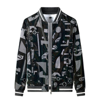 Chaqueta bomber para hombre con estampado gráfico - Varlen