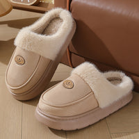 Pantuflas de hombre Cálido forro de piel Antideslizante - Lars