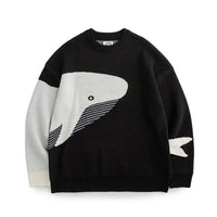 Jersey de punto de inspiración artística para hombre - Nivaro