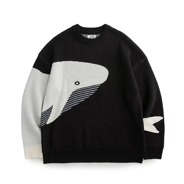 Jersey de punto de inspiración artística para hombre - Nivaro