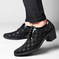Zapatos de hombre con tacón en punta - Enric