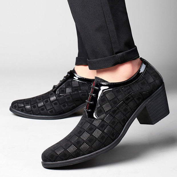 Zapatos de hombre con tacón en punta - Enric