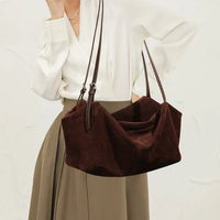 Bolso bandolera estilo gamuza para mujer - Lola
