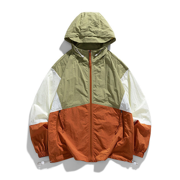 Chaqueta ligera con capucha - Enzo