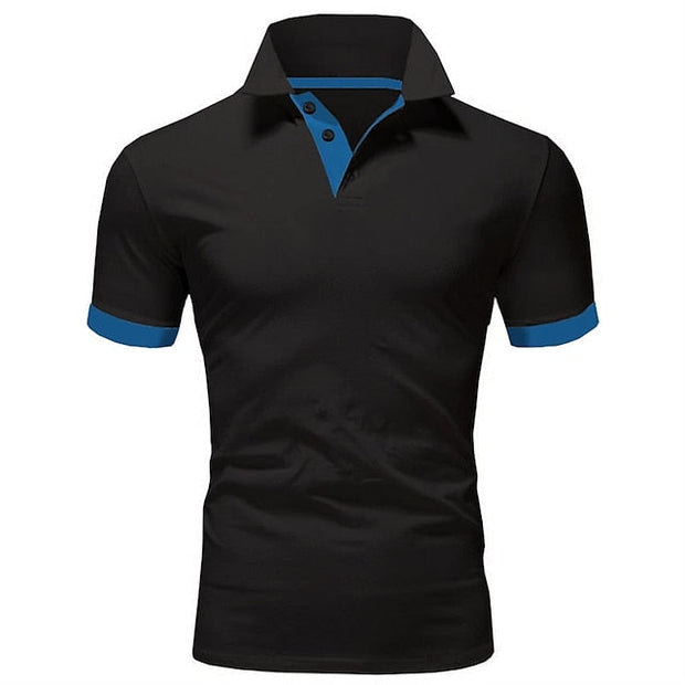 Lukas - Polo de golf ligero para hombre, deportivo y cómodo
