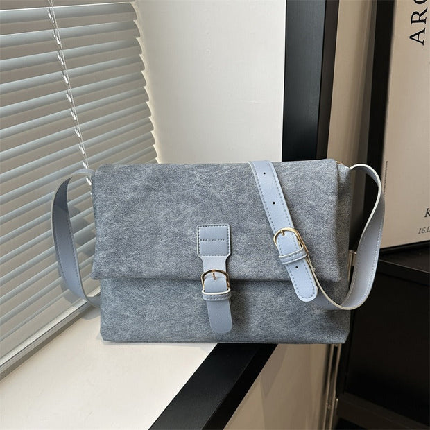 Bolso bandolera mujer piel sintética diseño minimalista - Léa