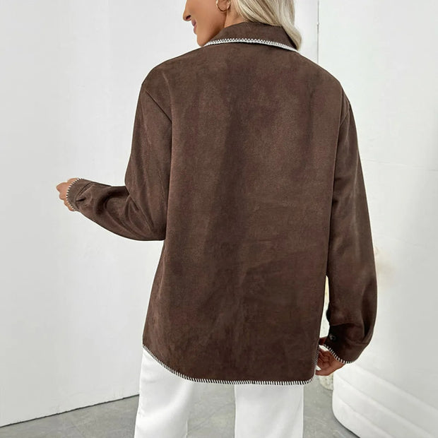 Chaqueta de ante para mujer - Liorae