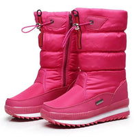 Botas de invierno para mujer efecto acolchado impermeable - Ilaria