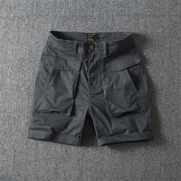 Pantalones cortos para hombre algodón bolsillos cargo estilo casual - Erik