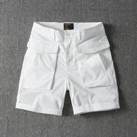 Pantalones cortos para hombre algodón bolsillos cargo estilo casual - Erik