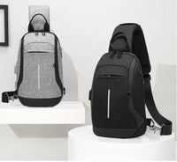 Bolso cruzado para hombre antirrobo impermeable estilo urbano - Matteo