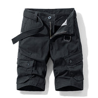 Pantalón corto cargo para hombre con cinturón - Adrien