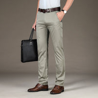 Pantalón de vestir hombre corte recto estilo ejecutivo - Victor