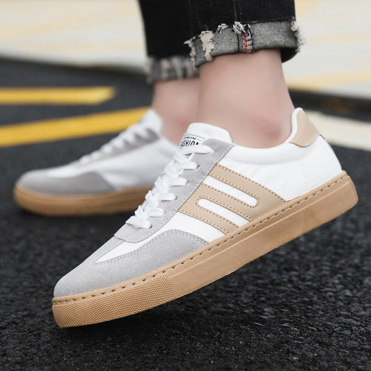 Zapatillas casuales de cuero sintético para hombre - Varese
