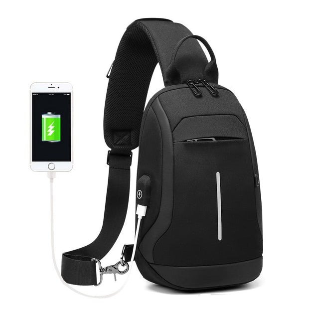 Bolso cruzado para hombre antirrobo impermeable estilo urbano - Matteo