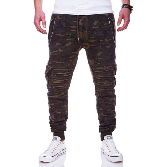 Jogger deportivo hombre con bolsillos cargo y textura acanalada - Brant
