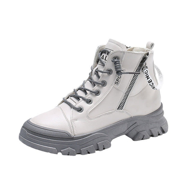 Botas urbanas con cremallera lateral - Elian