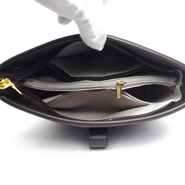 Bolso bandolera para mujer efecto de piel diseño estructurado estilo cubo - Mireia