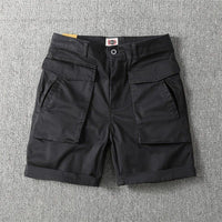 Pantalones cortos para hombre algodón bolsillos cargo estilo casual - Erik