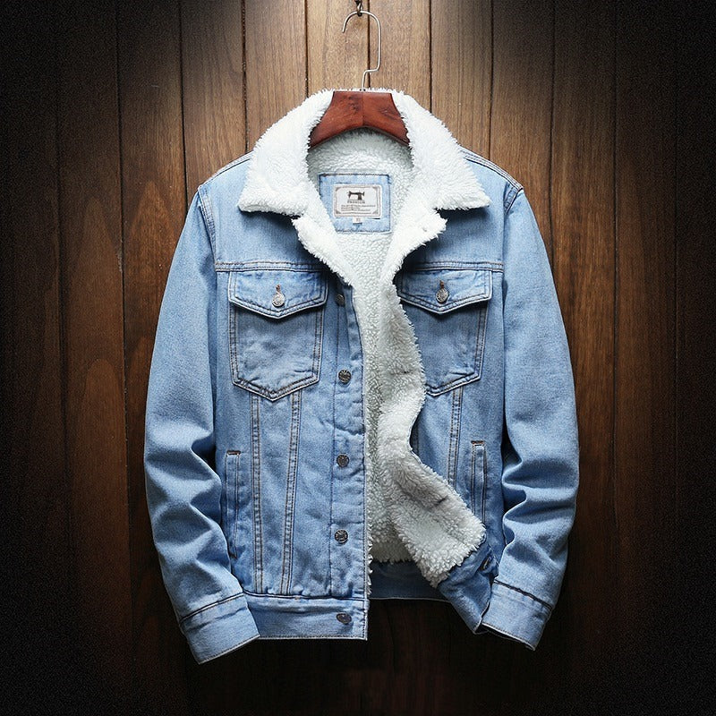 Chaqueta vaquera hombre forro borreguito clásica - Lior