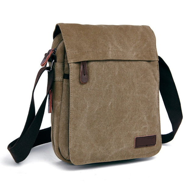 Bandolera para hombre de lona resistente estilo urbano - Matthieu