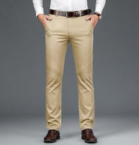 Pantalón de vestir hombre corte recto estilo ejecutivo - Victor