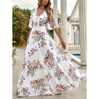 Vestido largo floral mujer - Sorelia