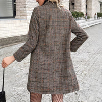 Abrigo cuadros mujer – Valleria