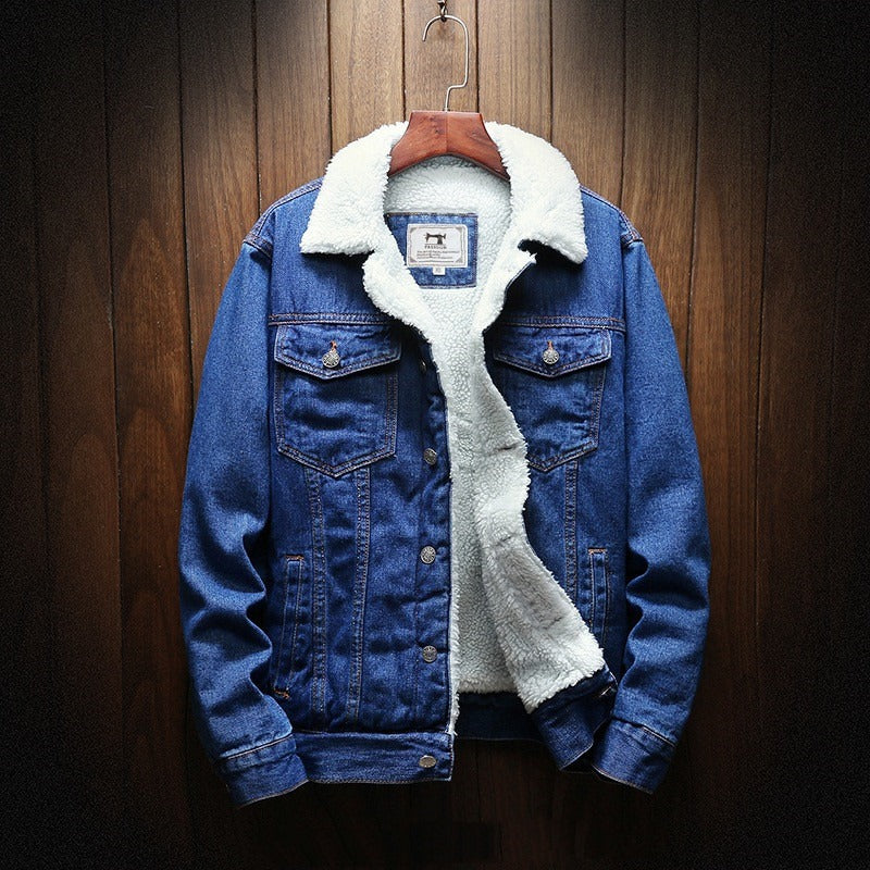 Chaqueta vaquera hombre forro borreguito clásica - Lior