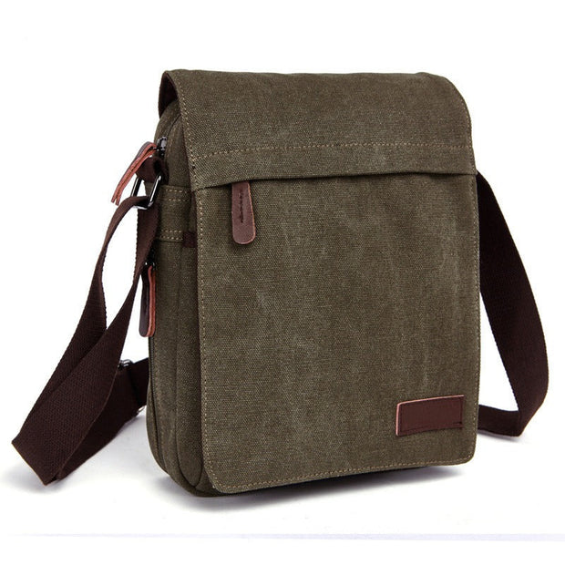 Bandolera para hombre de lona resistente estilo urbano - Matthieu