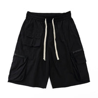 Pantalones cortos para mujer de bolsillos grandes con cremalleras estilo casual - Fey