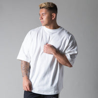 Camiseta hombre algodón corte holgado manga corta - Jacob