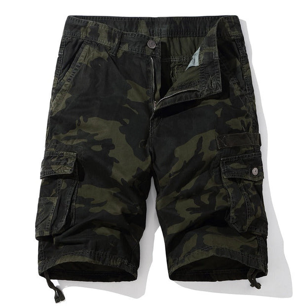 Pantalón corto cargo camuflaje para hombre - Tito