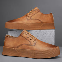 Zapatos para hombre de piel sintética con plataforma estilo casual - Paulo