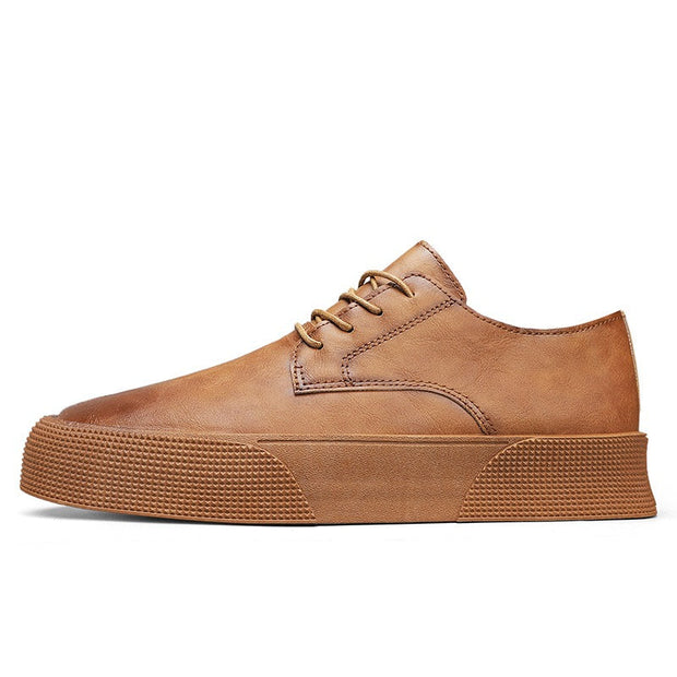 Zapatos para hombre de piel sintética con plataforma estilo casual - Paulo