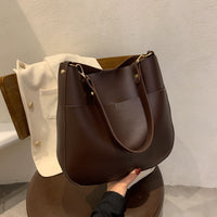 Bolso de hombro para mujer de piel sintética estilo minimalista - Teresa