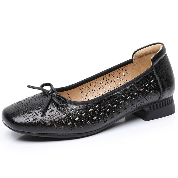 Zapatillas ortopédicas mujer transpirables moño corte láser - Ninel