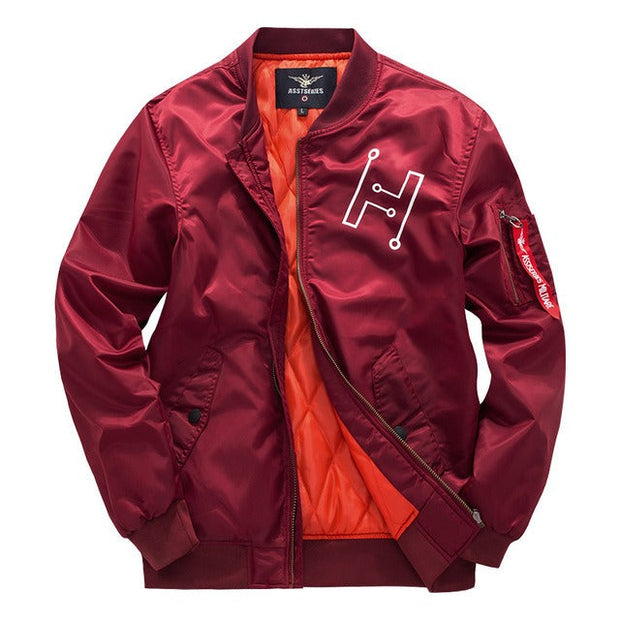 Chaqueta bomber hombre acolchada con cremallera estilo urbano - Helix